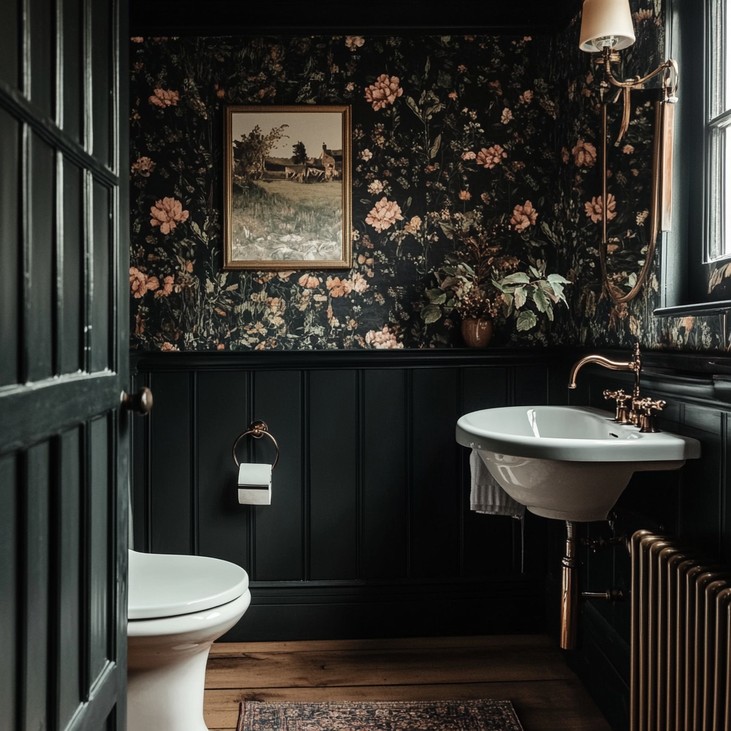 Peel and Stick Wallpaper for Bathroom – Aedonis