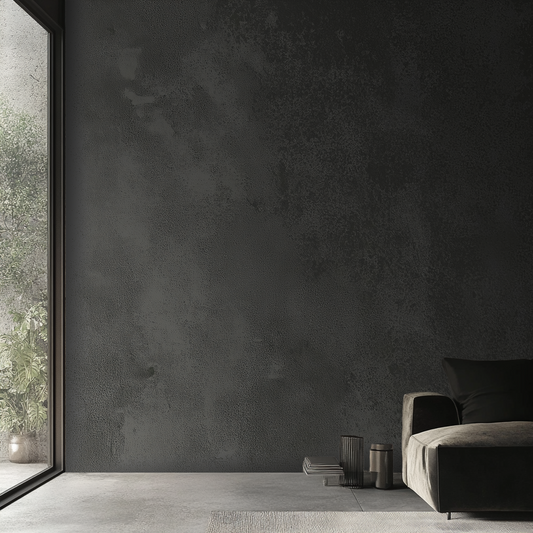 Charcoal Veil Minimalist Wallpaper Mural