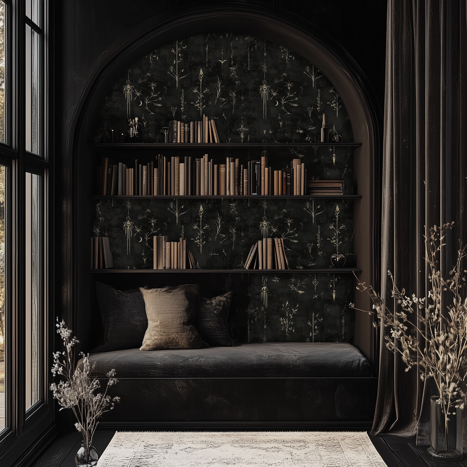 dark academia wallpaper