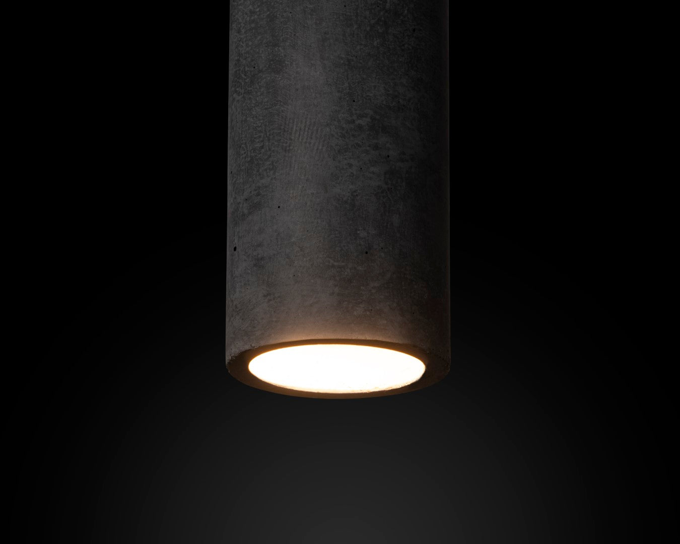 DARK GRAY Concrete Pendant Light B+B