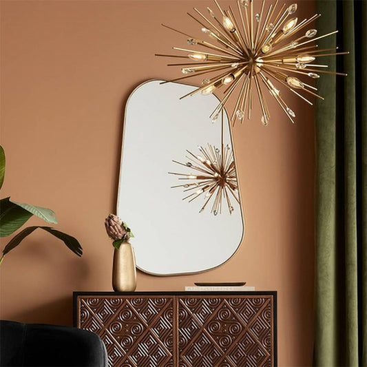 Possini Euro Reuleaux Wall Mirror